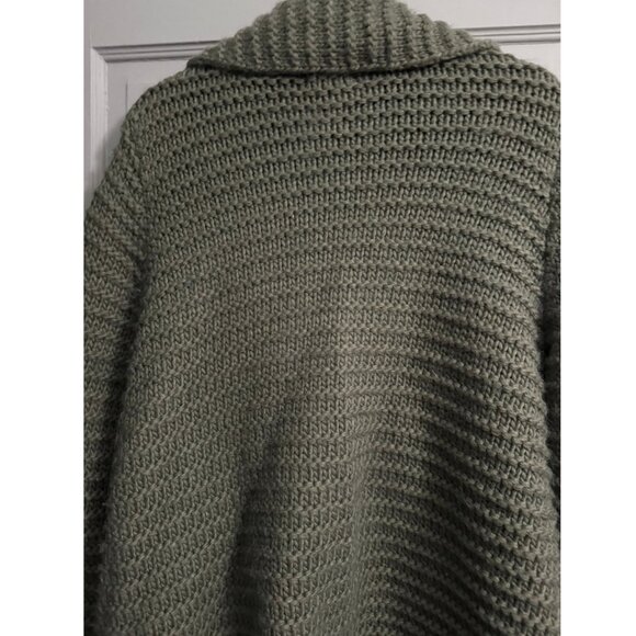 LOU & GREY Olive Green Knit Cardigan XL - Picture 5 of 6
